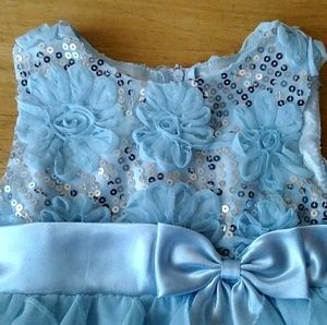 Size 4 blue dress